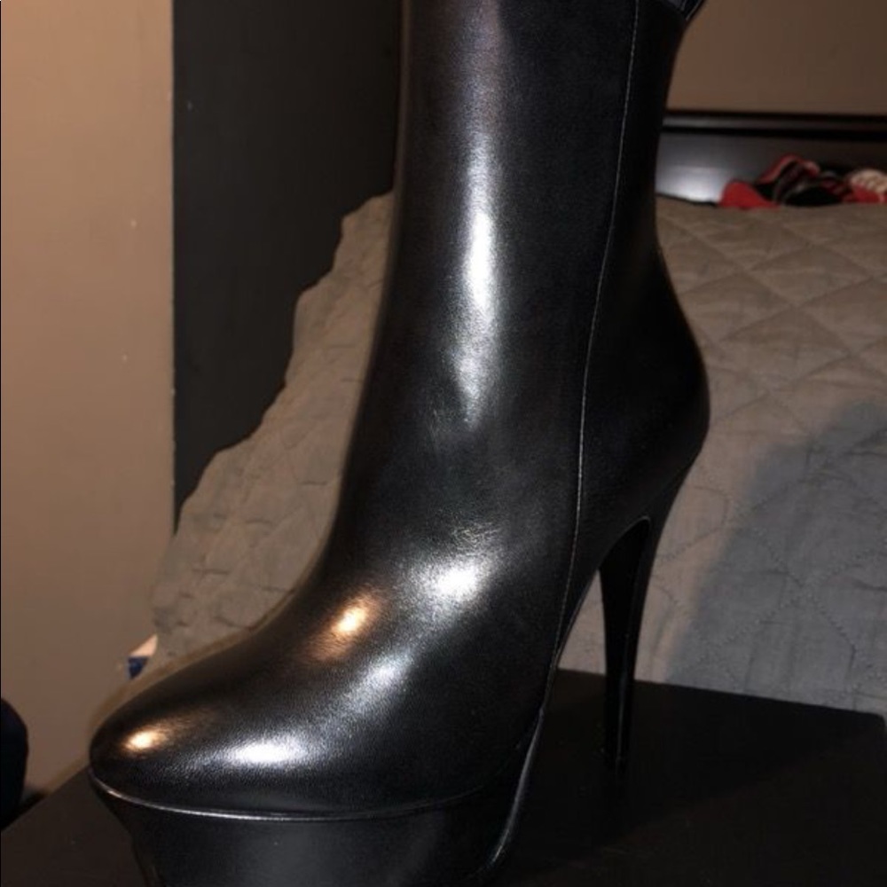 YSL leather heel - Picture 2 of 4
